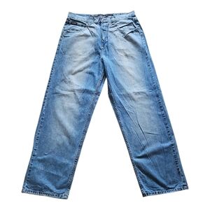 E3 EPIC Engineered Eurodnm Jeans. Vintage Y2K Baggy Loose Fit. Mens 36/32